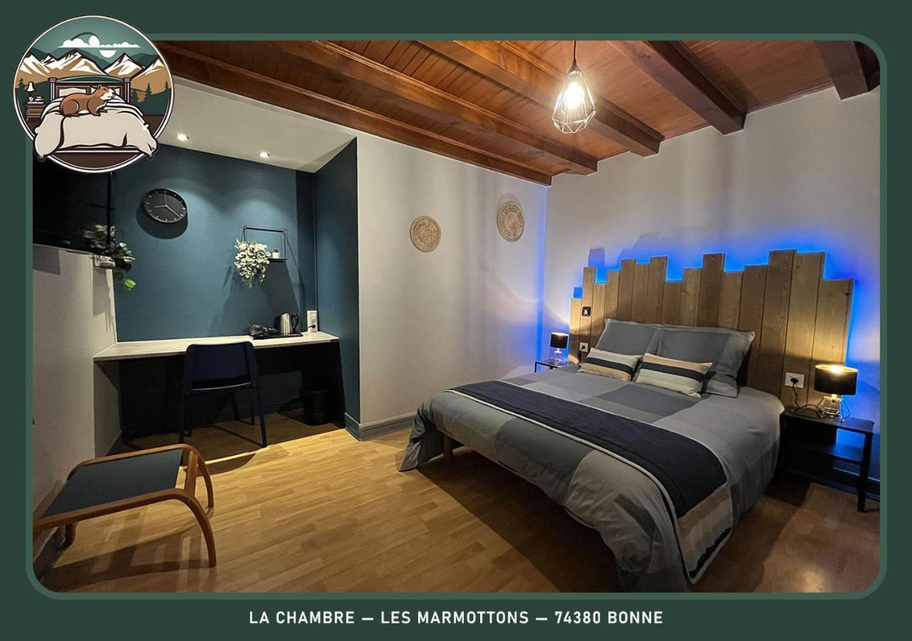 Logements Des Marmottons - Coeur De Village A Bonne Ngoại thất bức ảnh