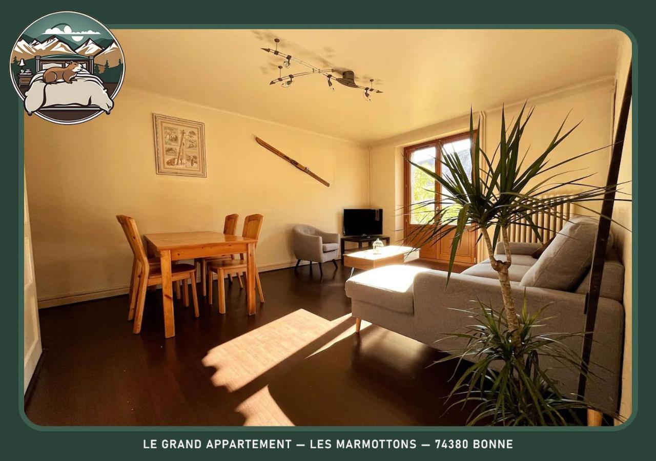 Logements Des Marmottons - Coeur De Village A Bonne Ngoại thất bức ảnh