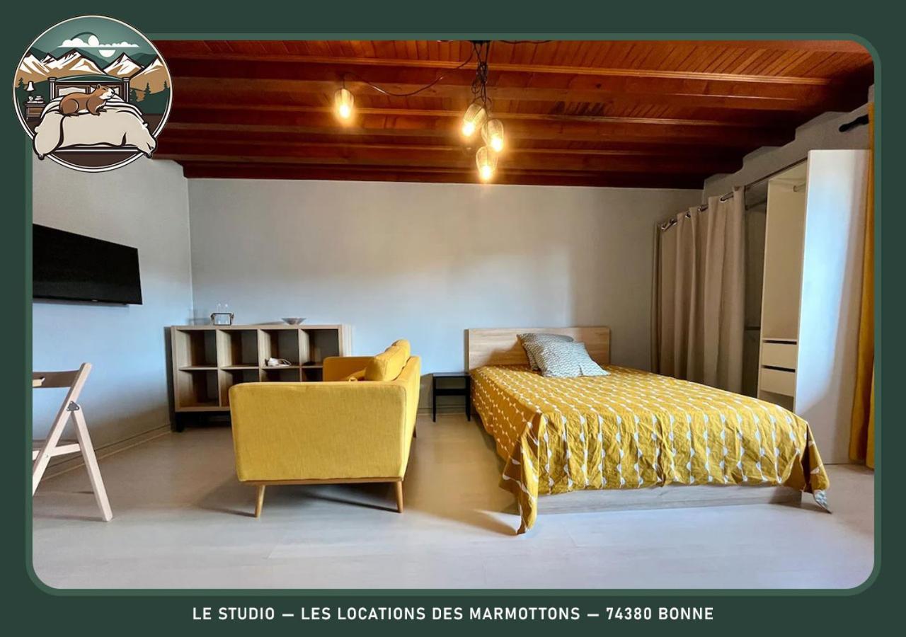 Logements Des Marmottons - Coeur De Village A Bonne Ngoại thất bức ảnh